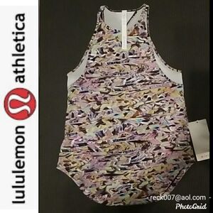 Lululemon Sea Wheeze Run off Route Tank
